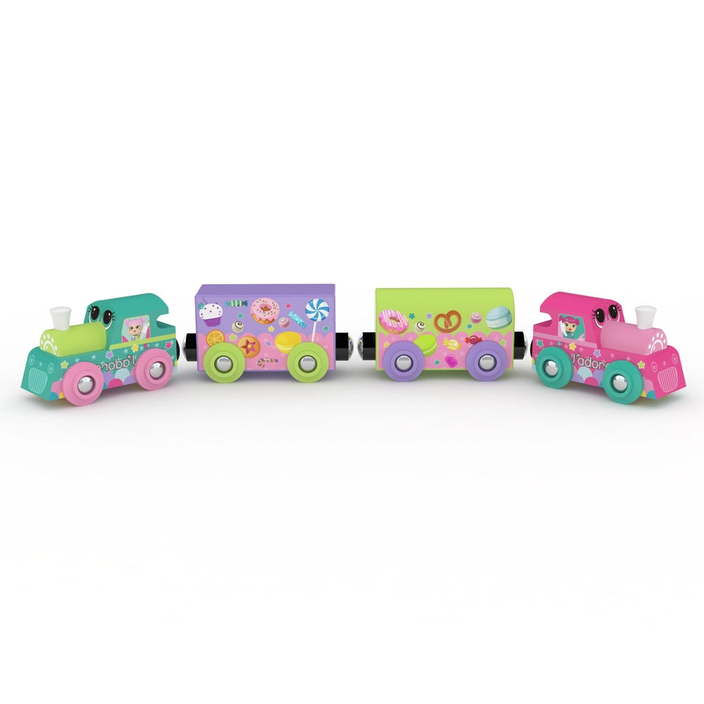 J'adore Wooden Vehicles 4 Pack Assortment