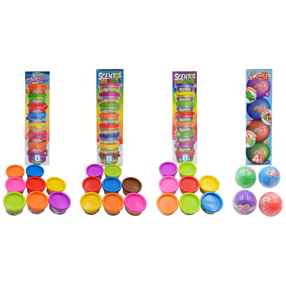 Scentos Mini Stacks Compound Dough And Slime Assortment
