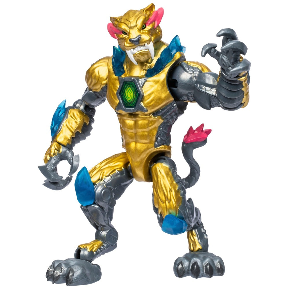 Mrbeast Lab Mutators: Mutation Chamber Golden Panther Action Figure
