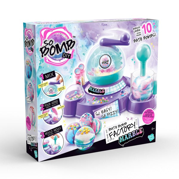 So Bomb Diy Marble Bath Bomb Factory