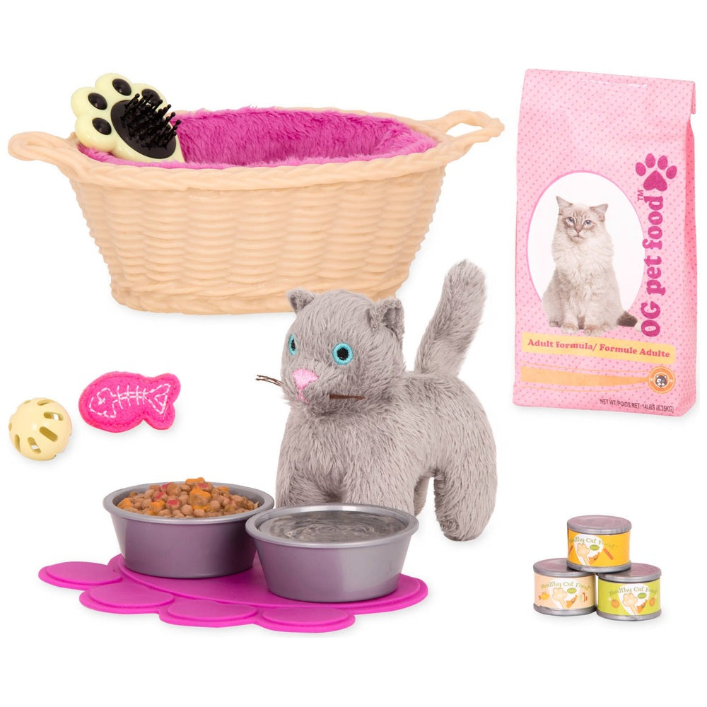 Our Generation Cat Pet Set