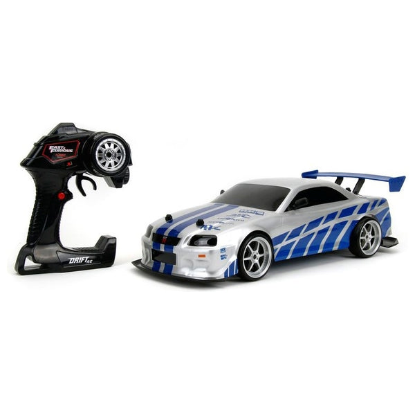 1:10 Fast & Furious Brian's Nissan Skyline Gt-R (R34) Radio Control Car