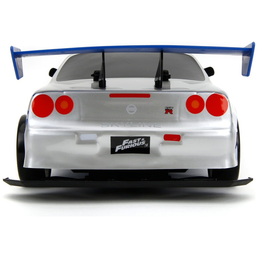1:10 Fast & Furious Brian's Nissan Skyline Gt-R (R34) Radio Control Car