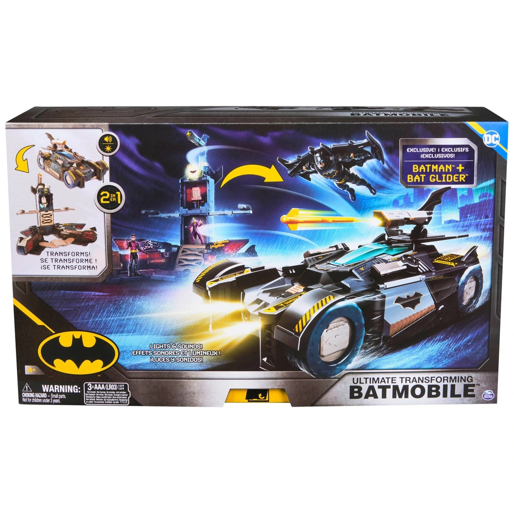 Dc Batman Ultimate Transforming Batmobile Playset