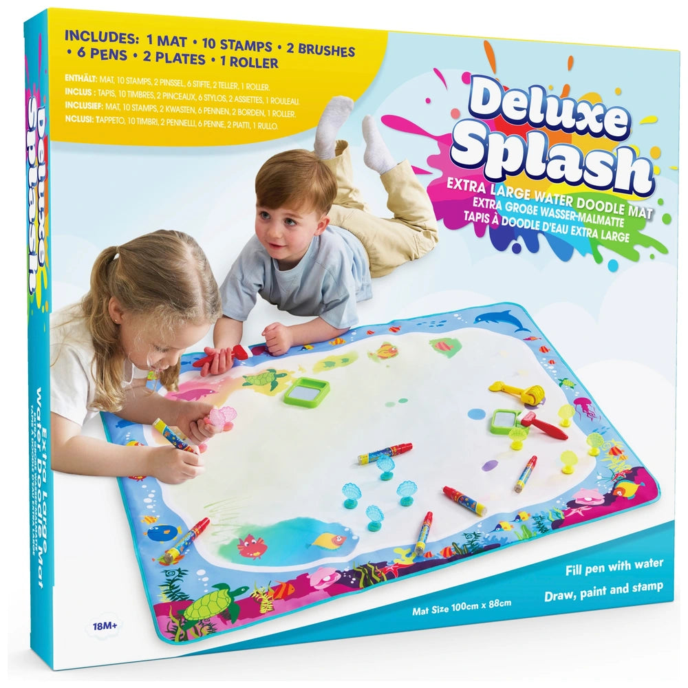 Large Water Doodle Mat 100 X 88Cm