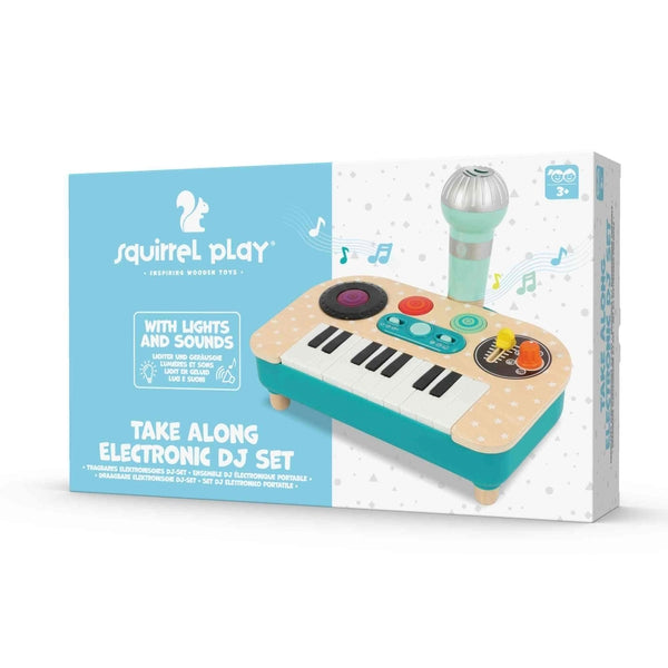 Squirrel Play Take Along Electronic Dj Set