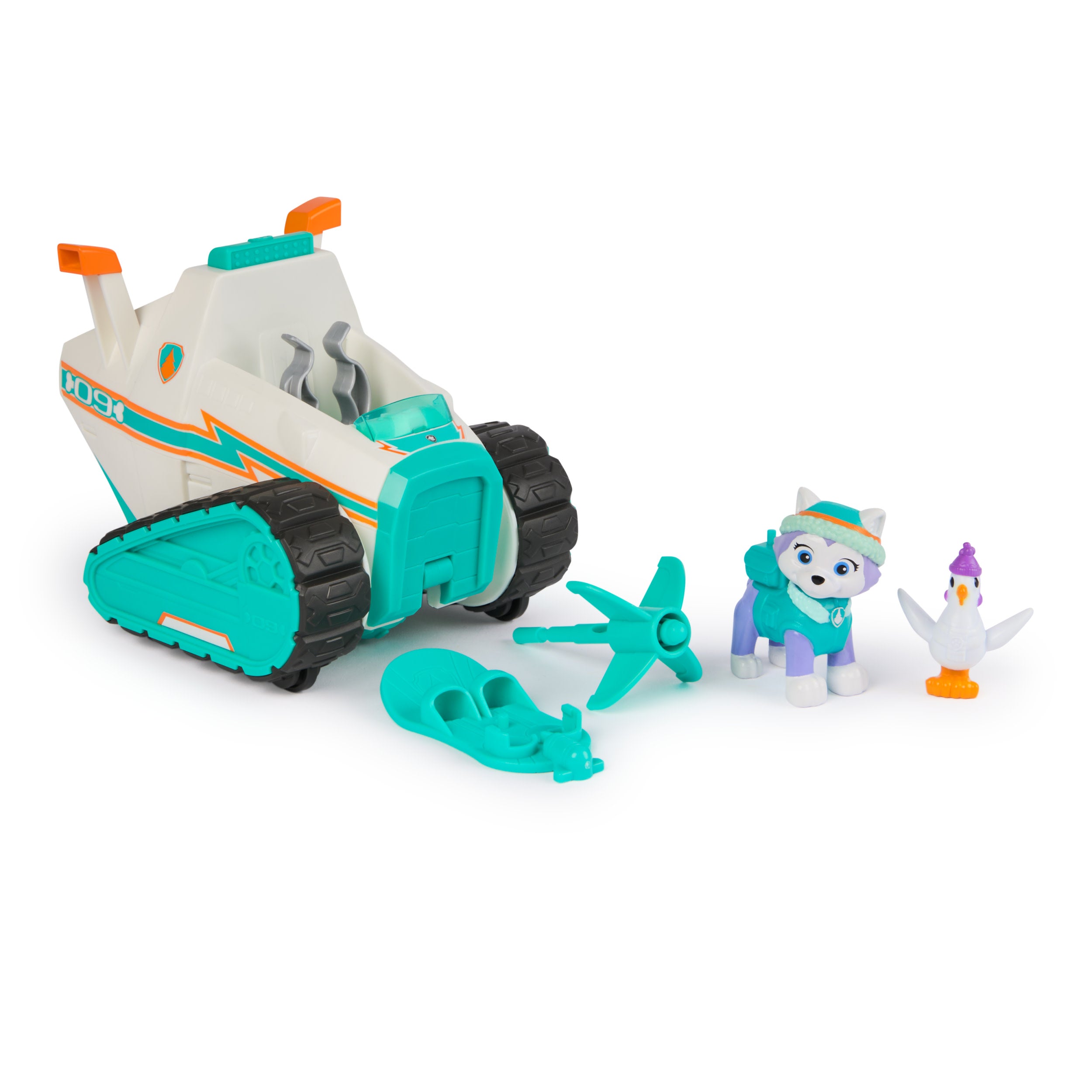 Paw Patrol Everest Deluxe Snowmobile With Projectile Launcher