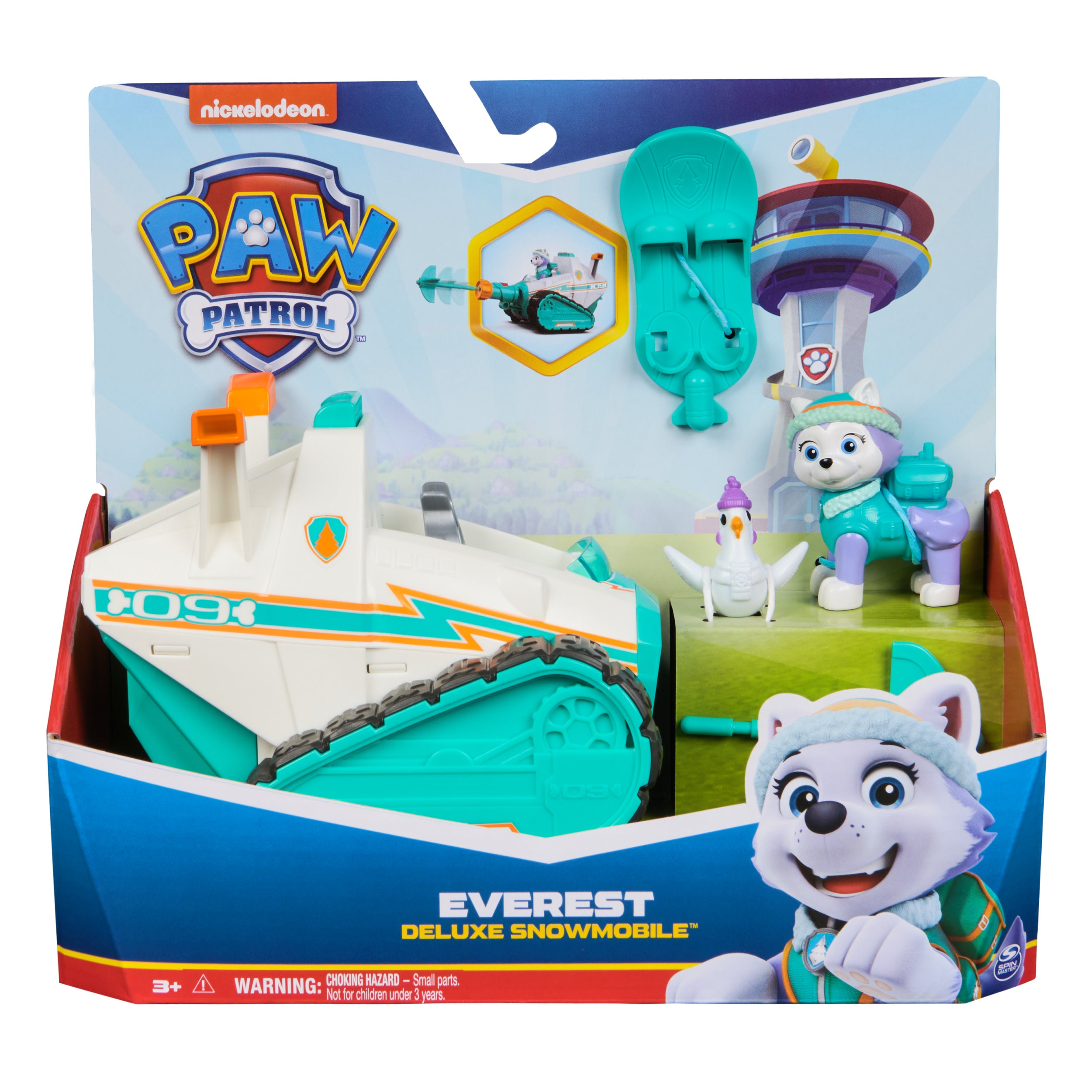 Paw Patrol Everest Deluxe Snowmobile With Projectile Launcher