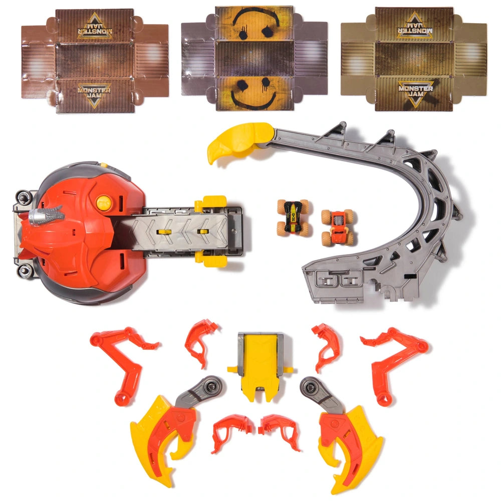 Monster Jam Mini Jams El Toro Loco Venom Velocity Scorpion Playset