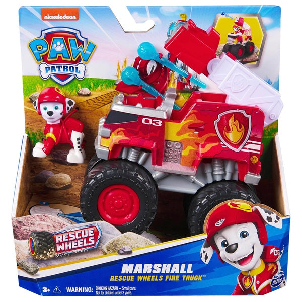 Paw Patrol Rescue Wheels Marshall's Fire Engine