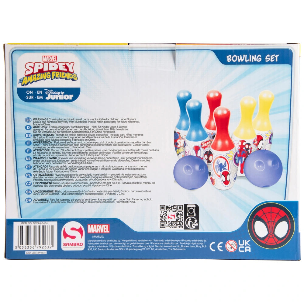 Spidey & Friends Bowling Set