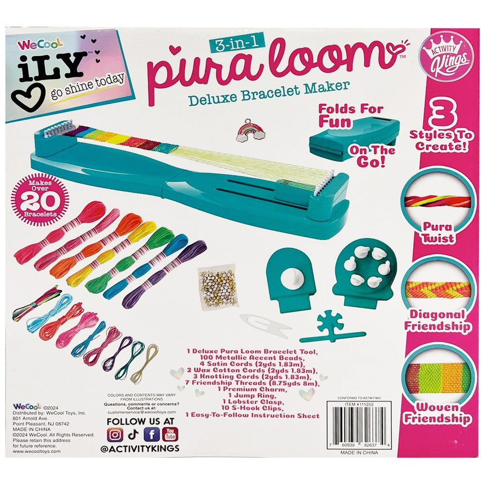 3-In-1 Pura Loom Deluxe Bracelet Maker