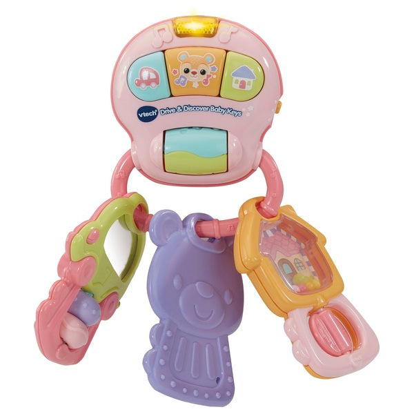 Vtech Drive & Discover Baby Keys Pink