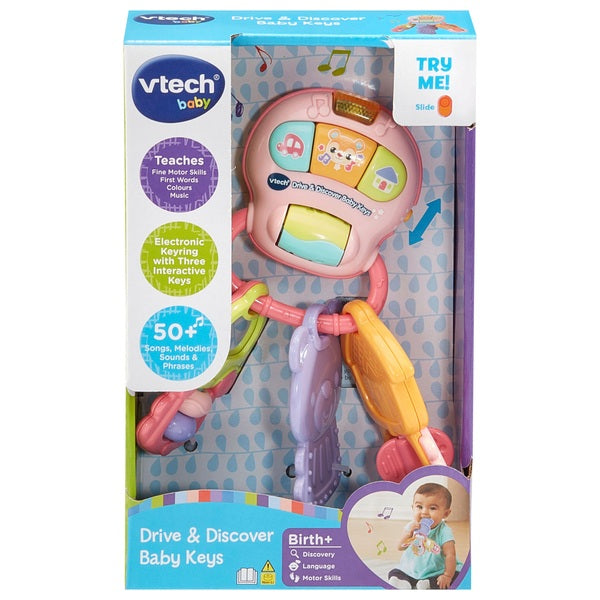 Vtech Drive & Discover Baby Keys Pink