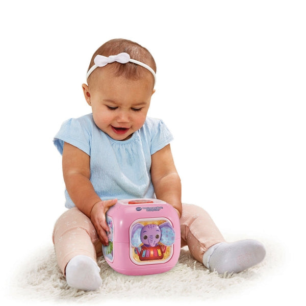 Vtech Sensory Sounds Musical Cube Pink