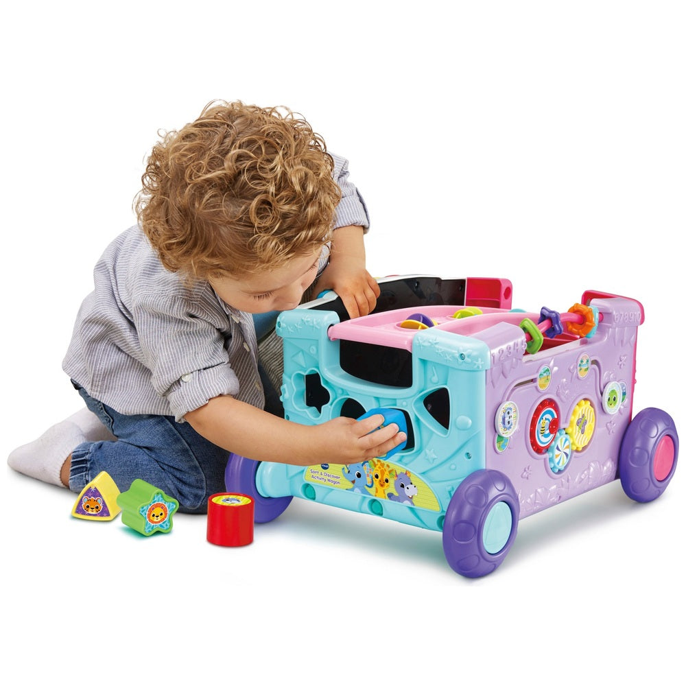 Vtech Sort & Discover Activity Wagon Pink