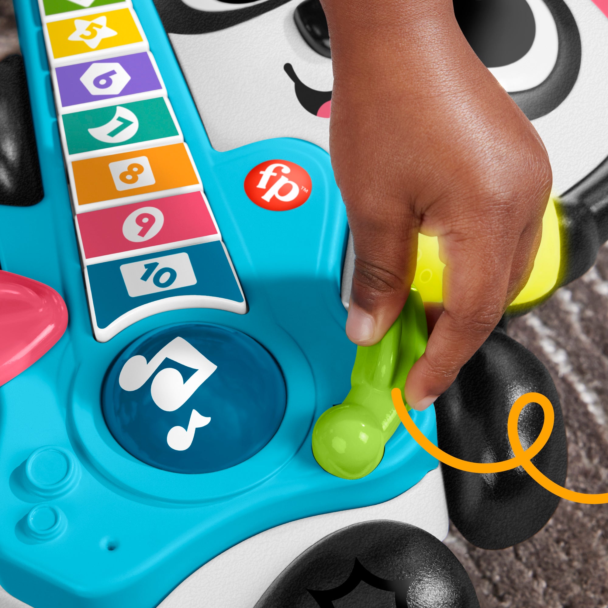 Fisher-Price Link Squad Jam & Count Panda