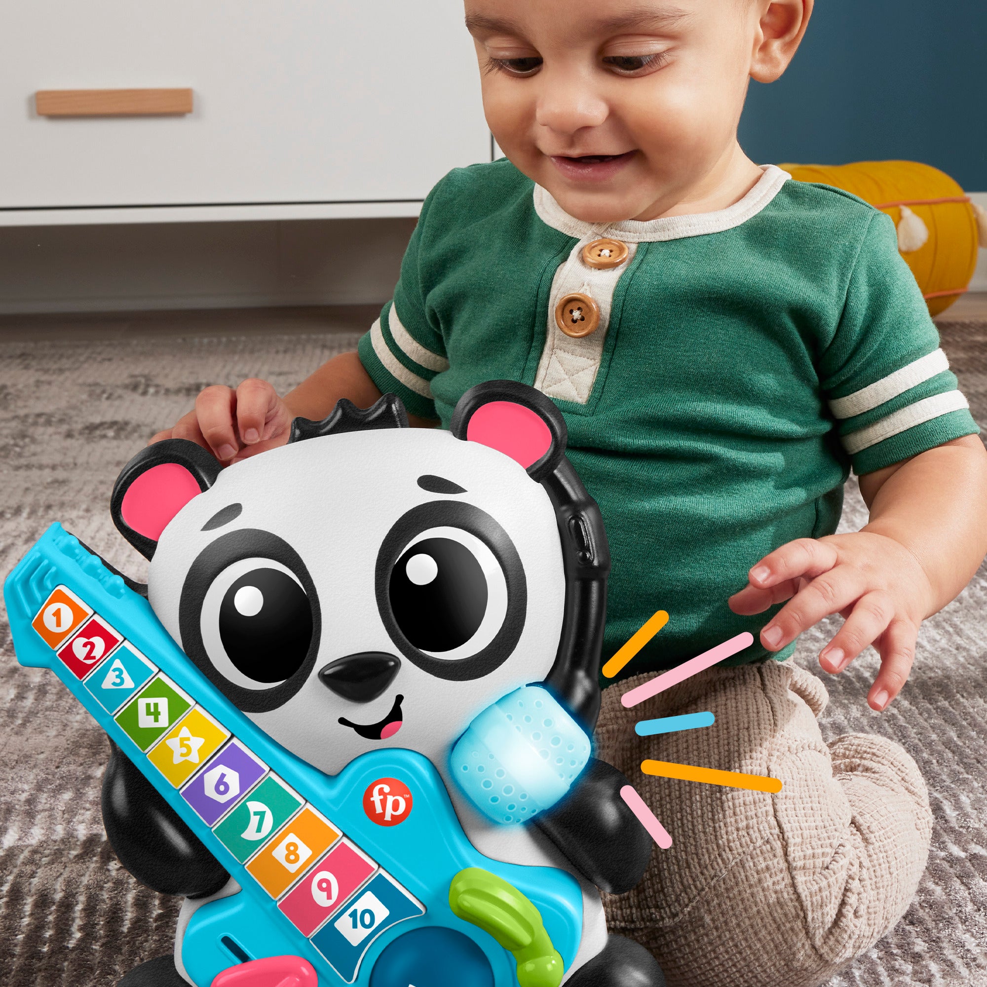 Fisher-Price Link Squad Jam & Count Panda