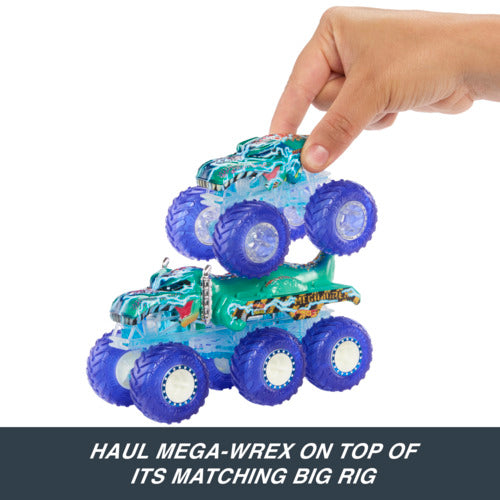Hot Wheels Monster Trucks Power Smashers Big Rig And Truck Multipack