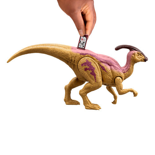  Jurassic World Chaos Theory Wild Roar Parasaurolophus Dinosaur Figure