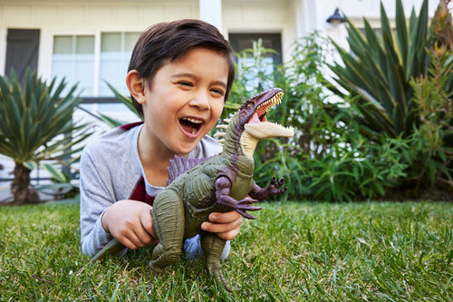 Jurassic World Chaos Theory Battle Roarin' Becklespinax Dinosaur Figure
