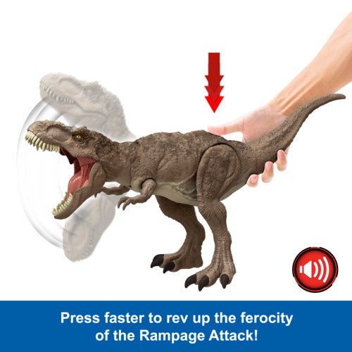 Jurassic World Chaos Theory All Out Attack T-Rex Action Figure