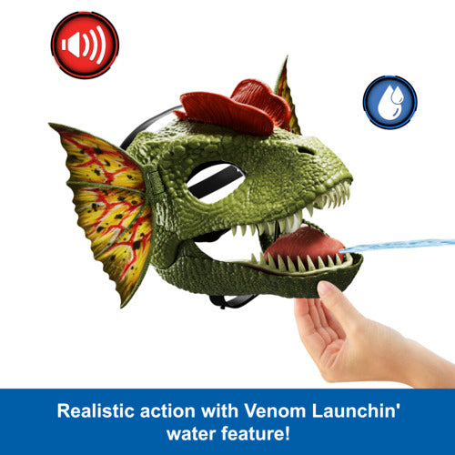 Jurassic World Dilophosaurus Dinosaur Mask