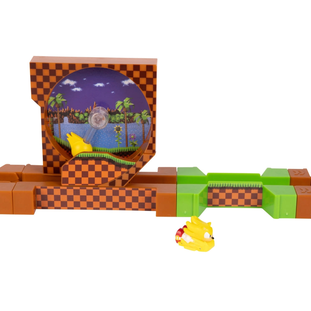Sonic The Hedgehog Go-Go Racers Super Sonic Deluxe Playset