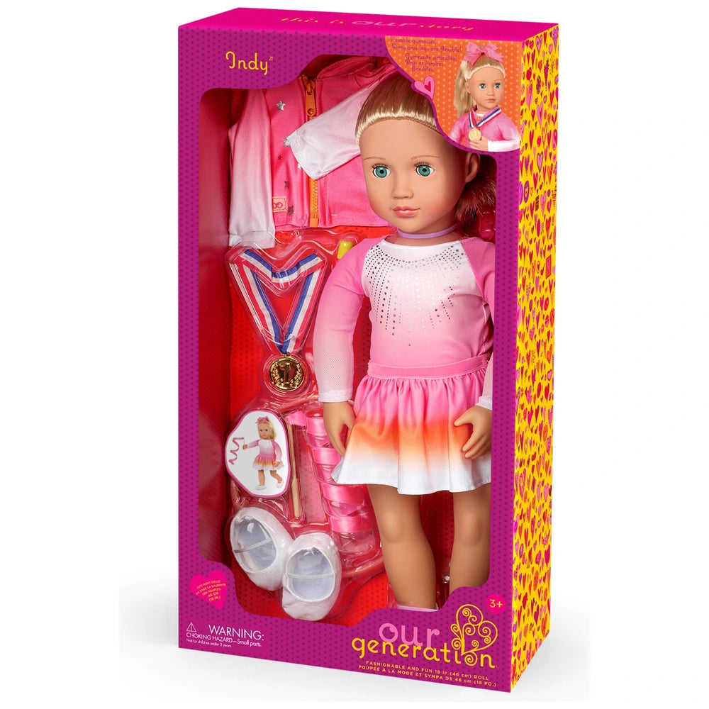 Our Generation Doll Gymnastics Indy