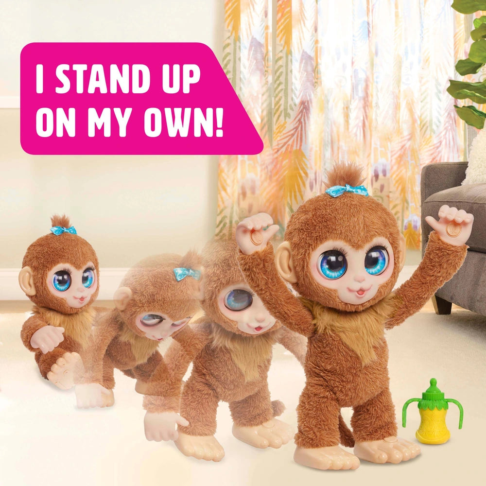 Furreal Peanut The Playful Monkey Interactive Toy