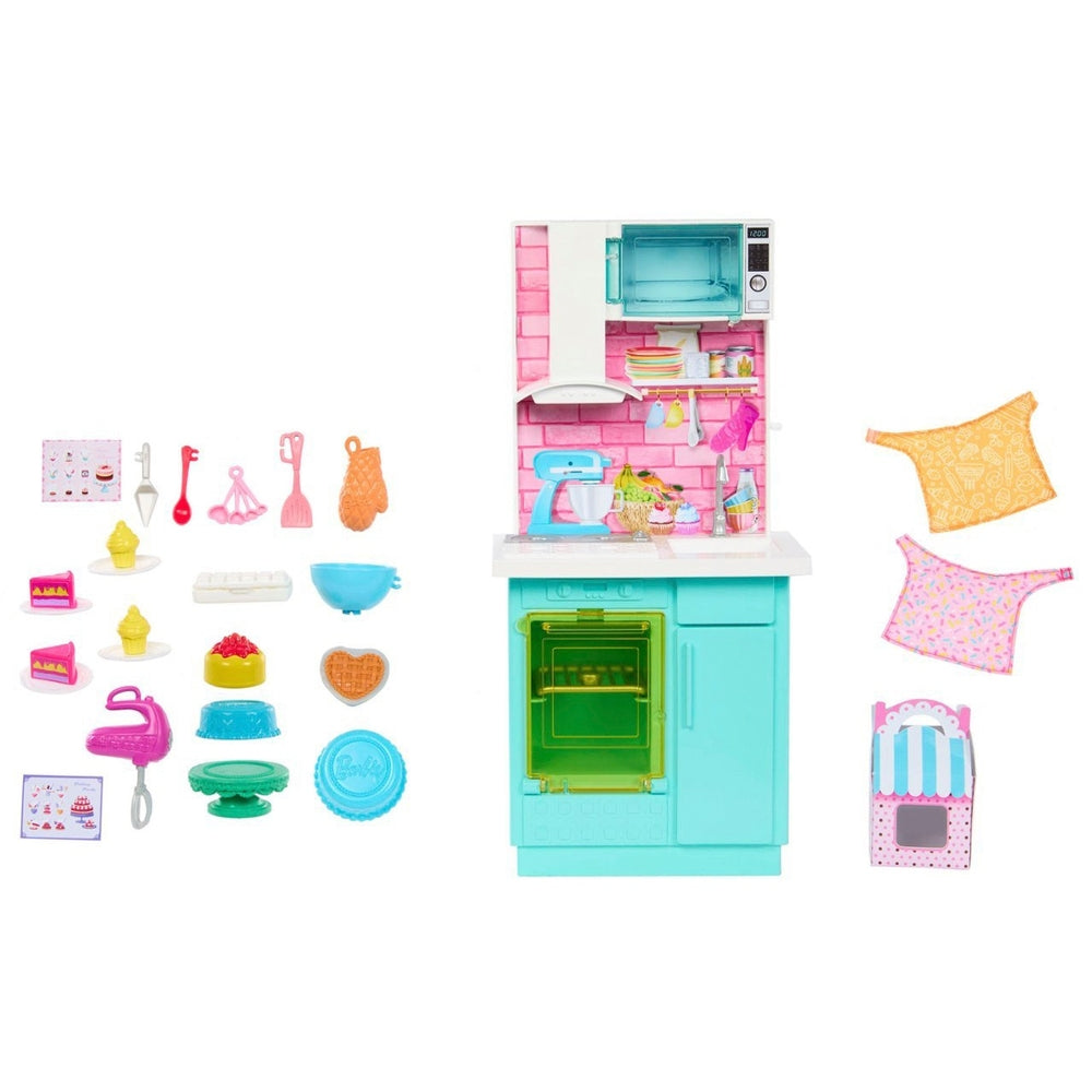 Barbie Celebration Fun Baking And Kitchen Playset