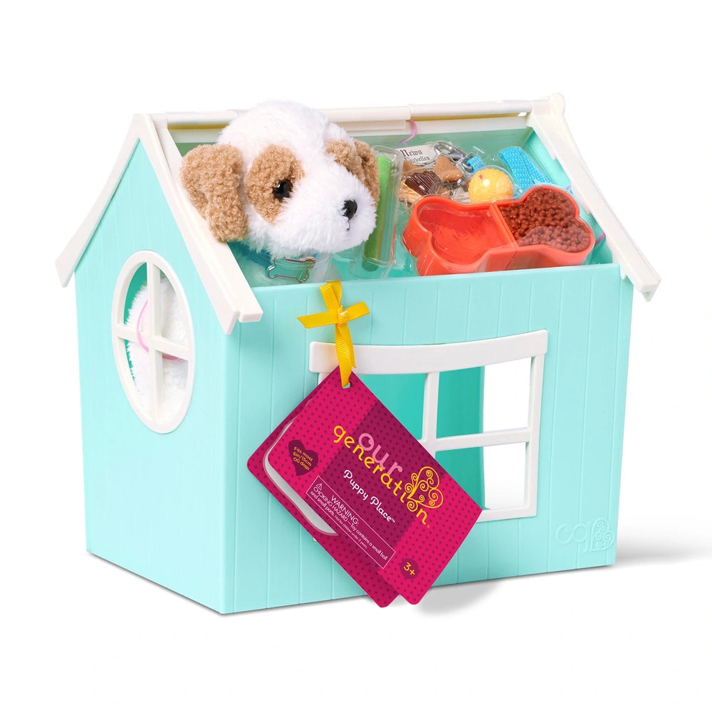 Our Generation Deluxe Dog House Playset