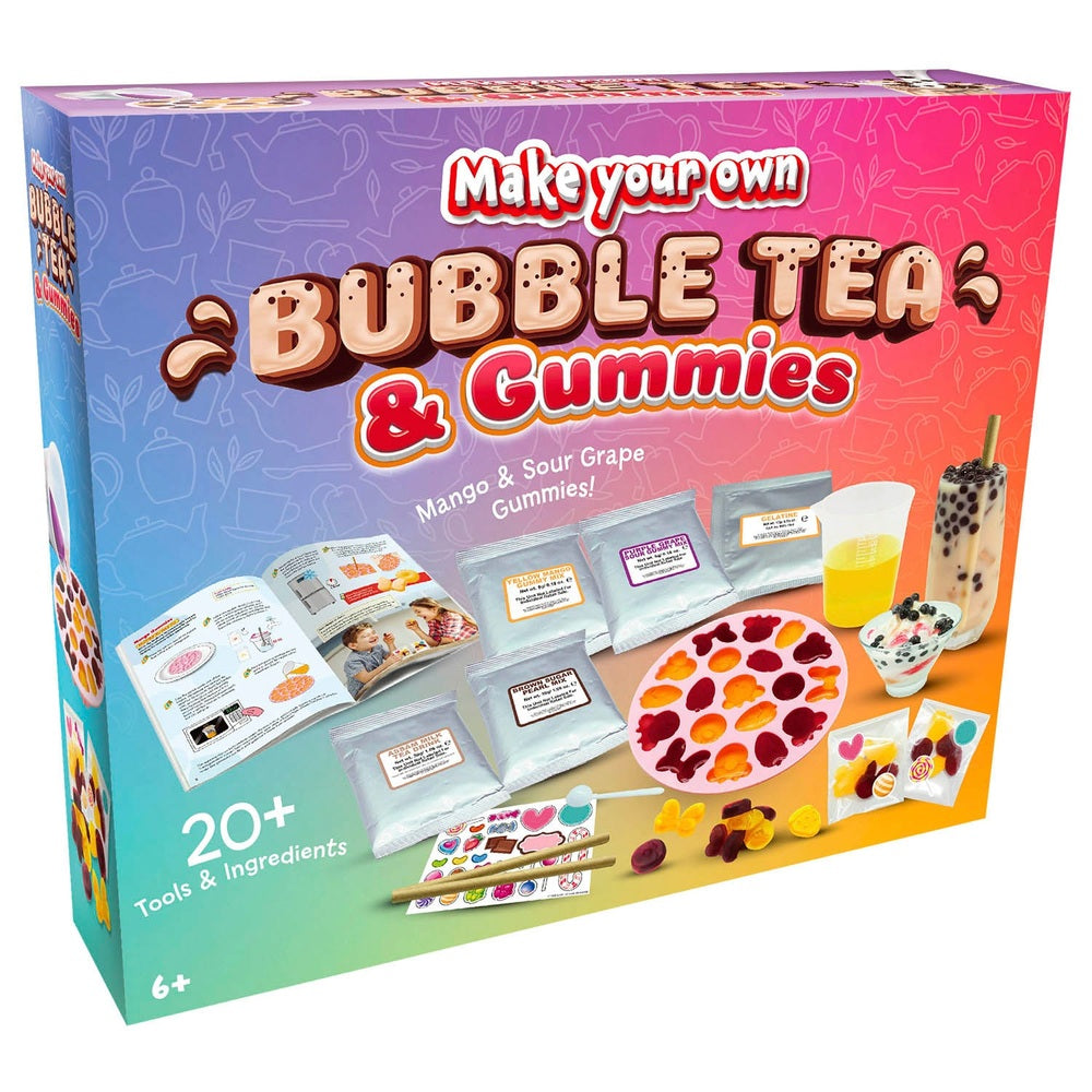 Make Your Own Bubble Tea & Gummies Edible Kit