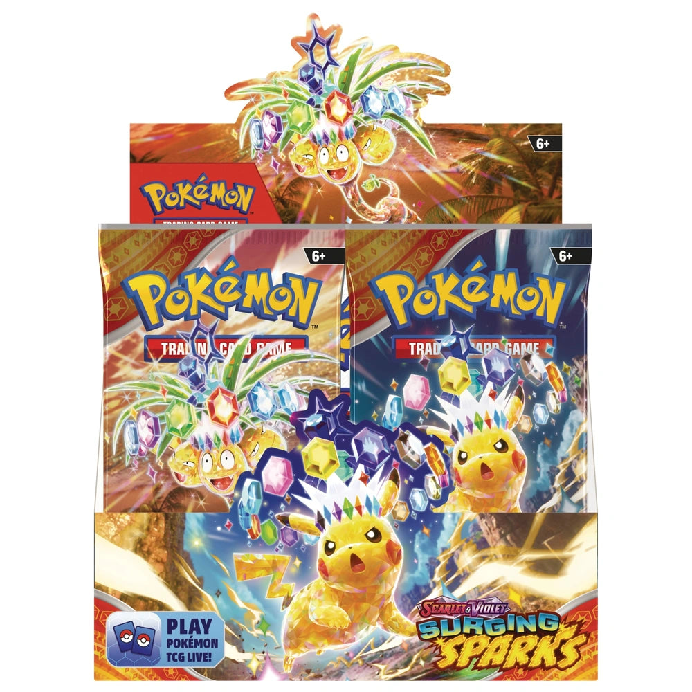 Pokémon Trading Card Scarlet & Violet Surging Sparks Booster Pack