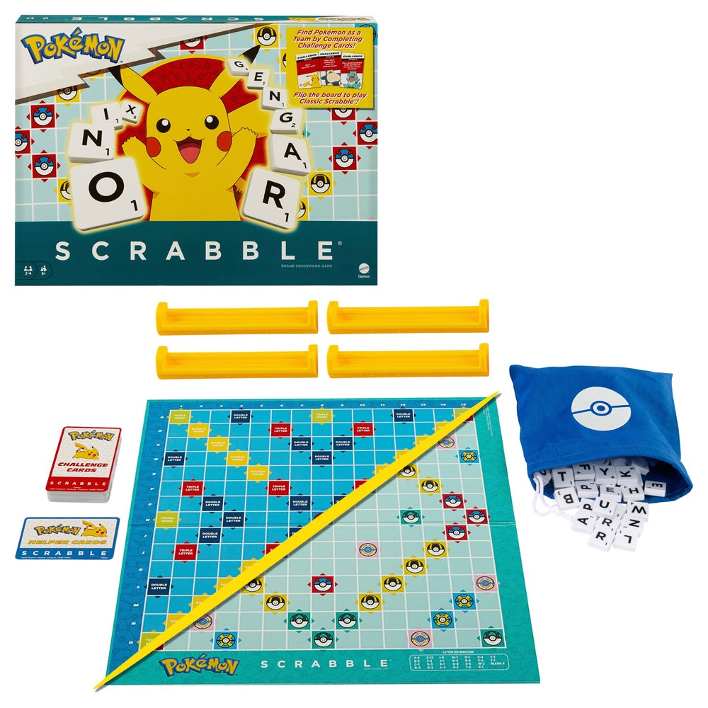 Scrabble Pokémon 2-In-1 Game