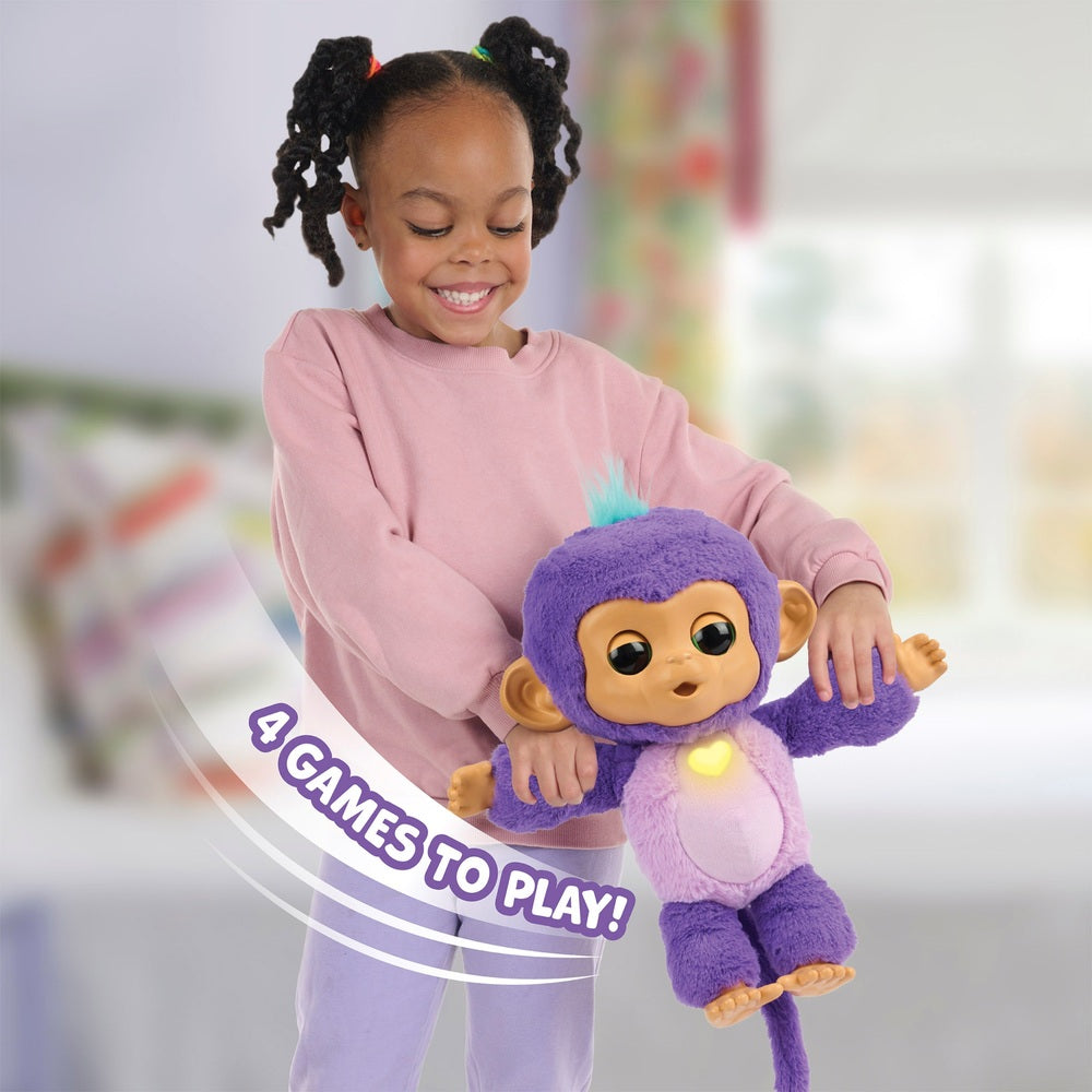Fingerlings Care N' Cuddles Interactive Baby Monkey