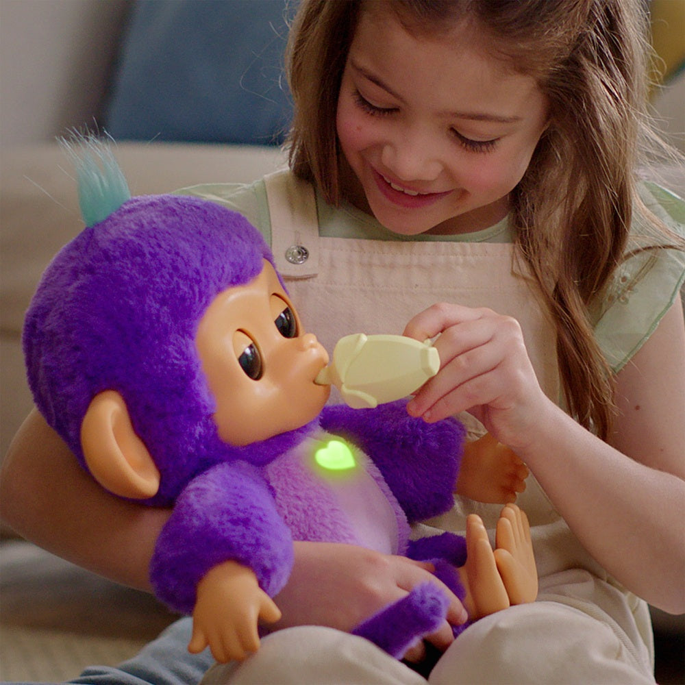Fingerlings Care N' Cuddles Interactive Baby Monkey