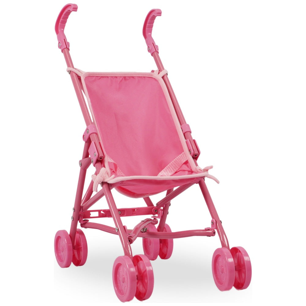 Kisses & Cuddles Baby Doll And Stroller With Accessories Set 36Cm