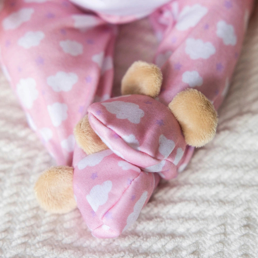 Tiny Treasures Baby Doll Clothes Teddy Bedtime Outfit 44Cm