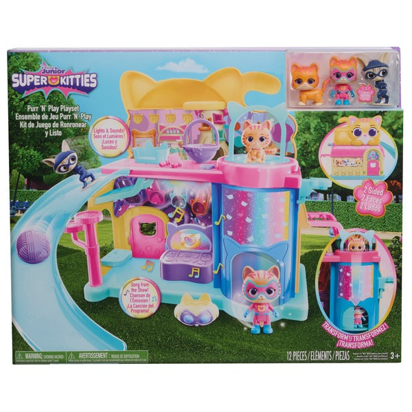 Disney Junior Superkitties Purr 'N' Play Playset