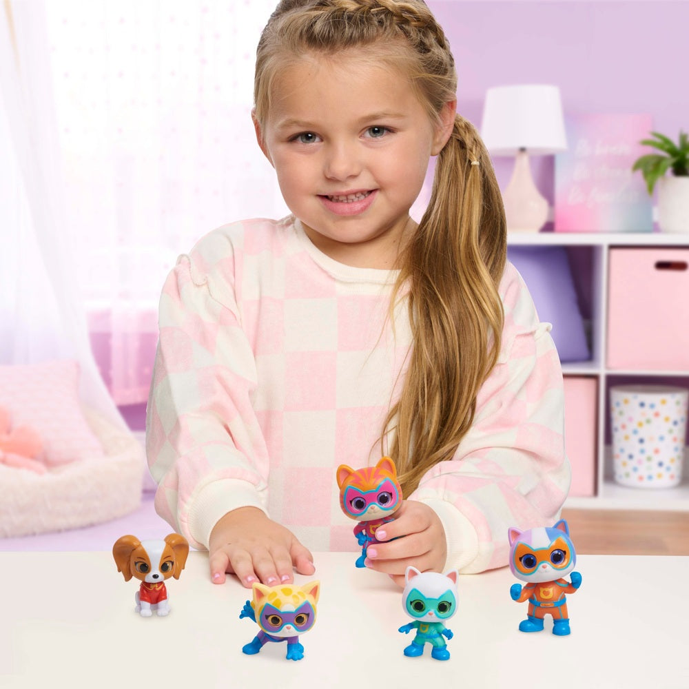 Disney Junior Superkitties Hero Squad Figure Set