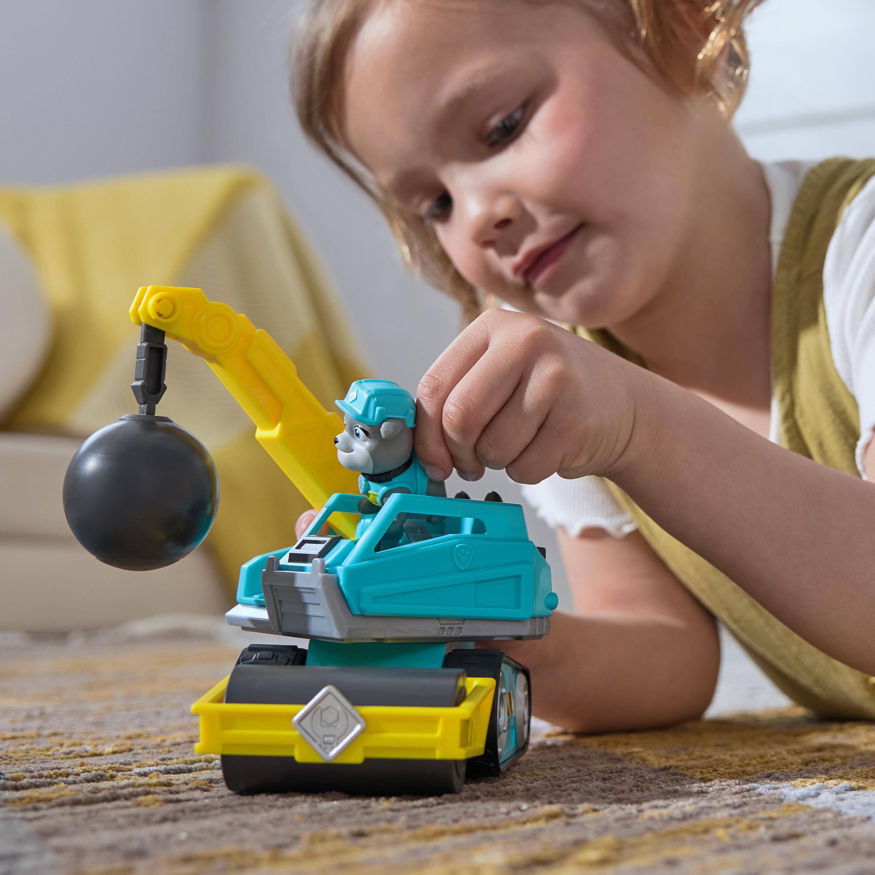 Rubble And Crew Motor’s Wrecking Ball Toy Truck