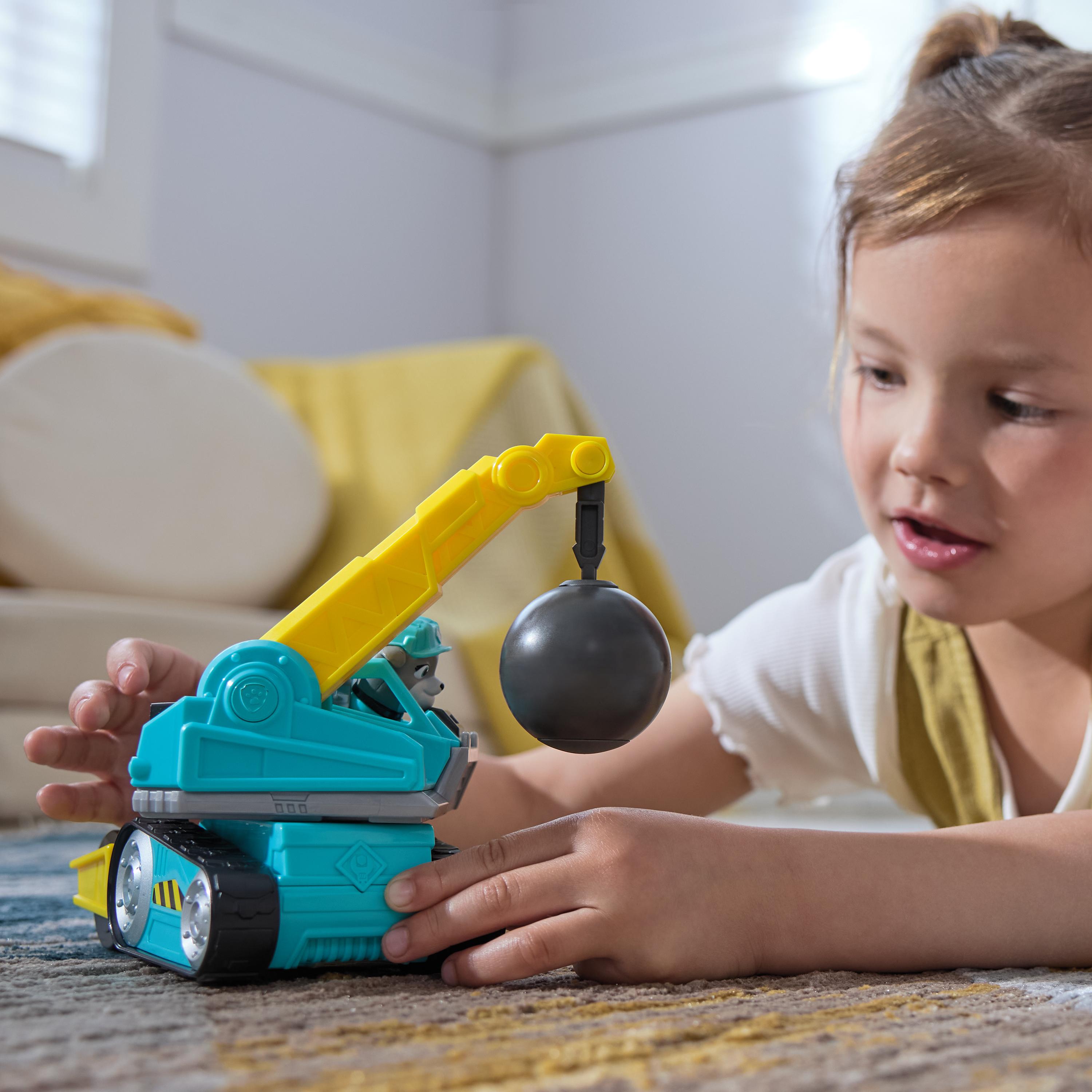 Rubble And Crew Motor’s Wrecking Ball Toy Truck
