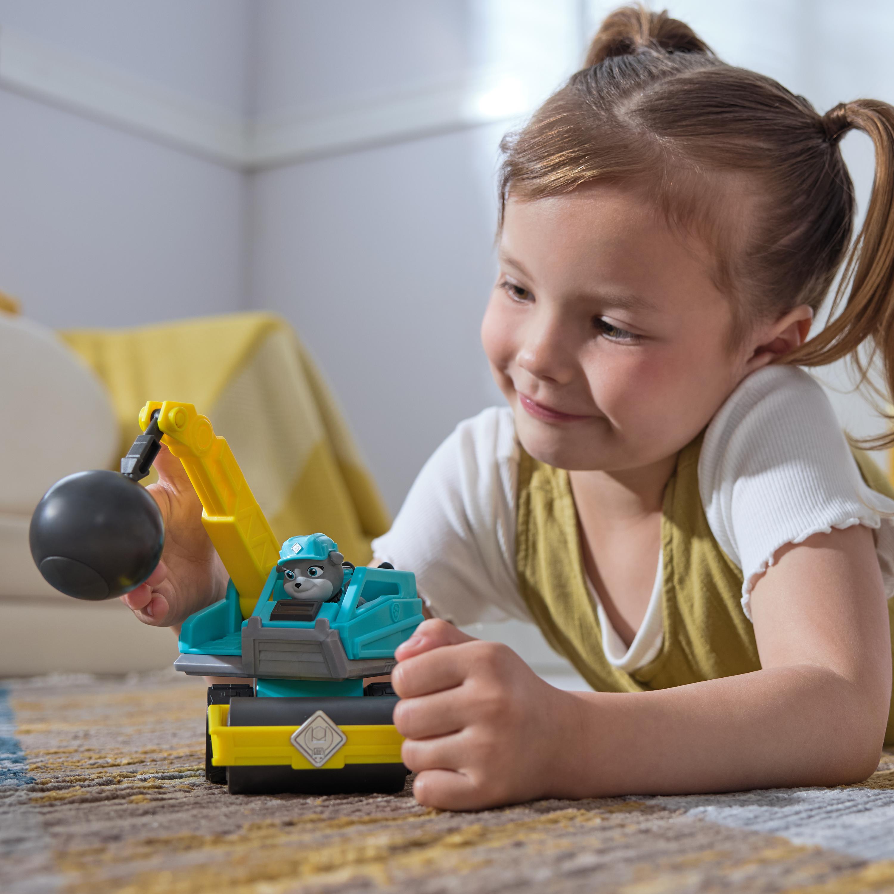 Rubble And Crew Motor’s Wrecking Ball Toy Truck