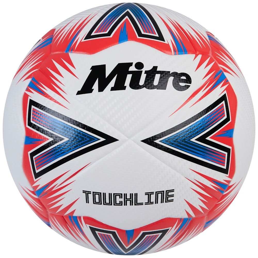 Mitre Size 5 Touchline Football Red