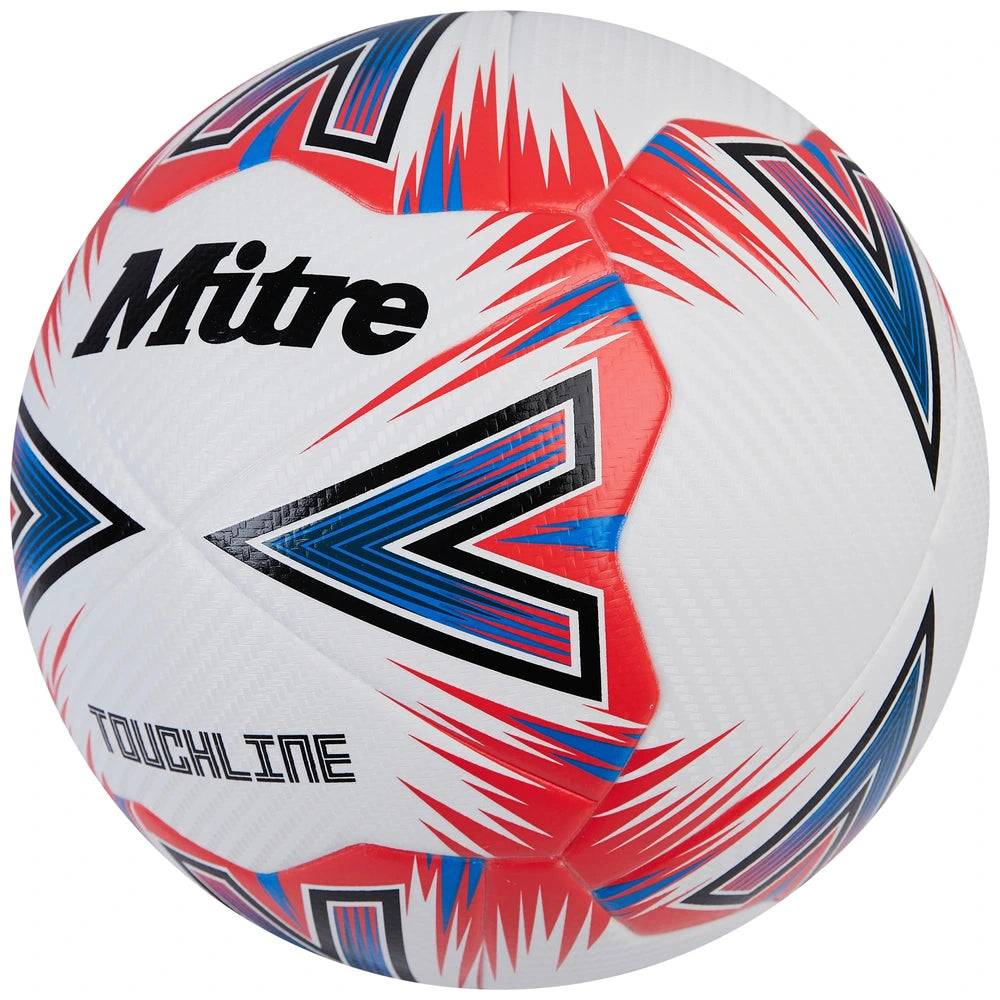 Mitre Size 5 Touchline Football Red