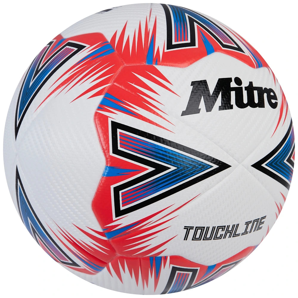 Mitre Size 5 Touchline Football Red