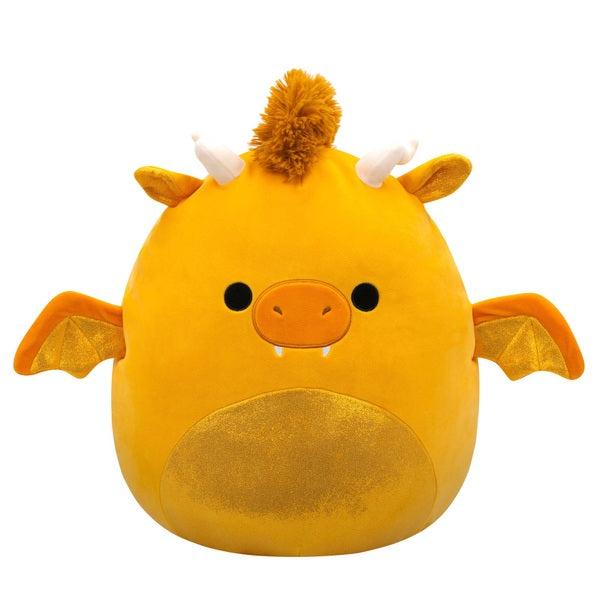 Original Squishmallows 16-Inch Mister The Gold Dragon