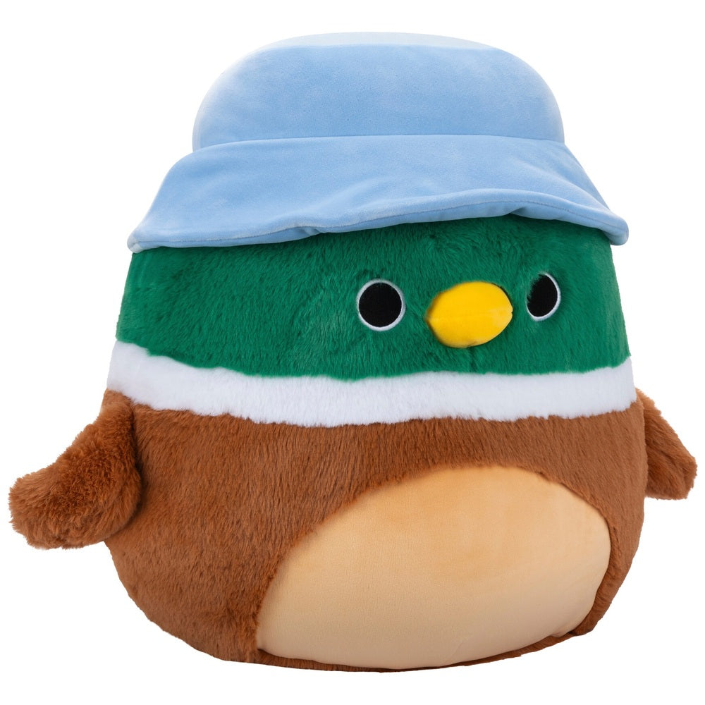 Original Squishmallows Fuzz-A-Mallows 16-Inch Avery The Mallard Duck