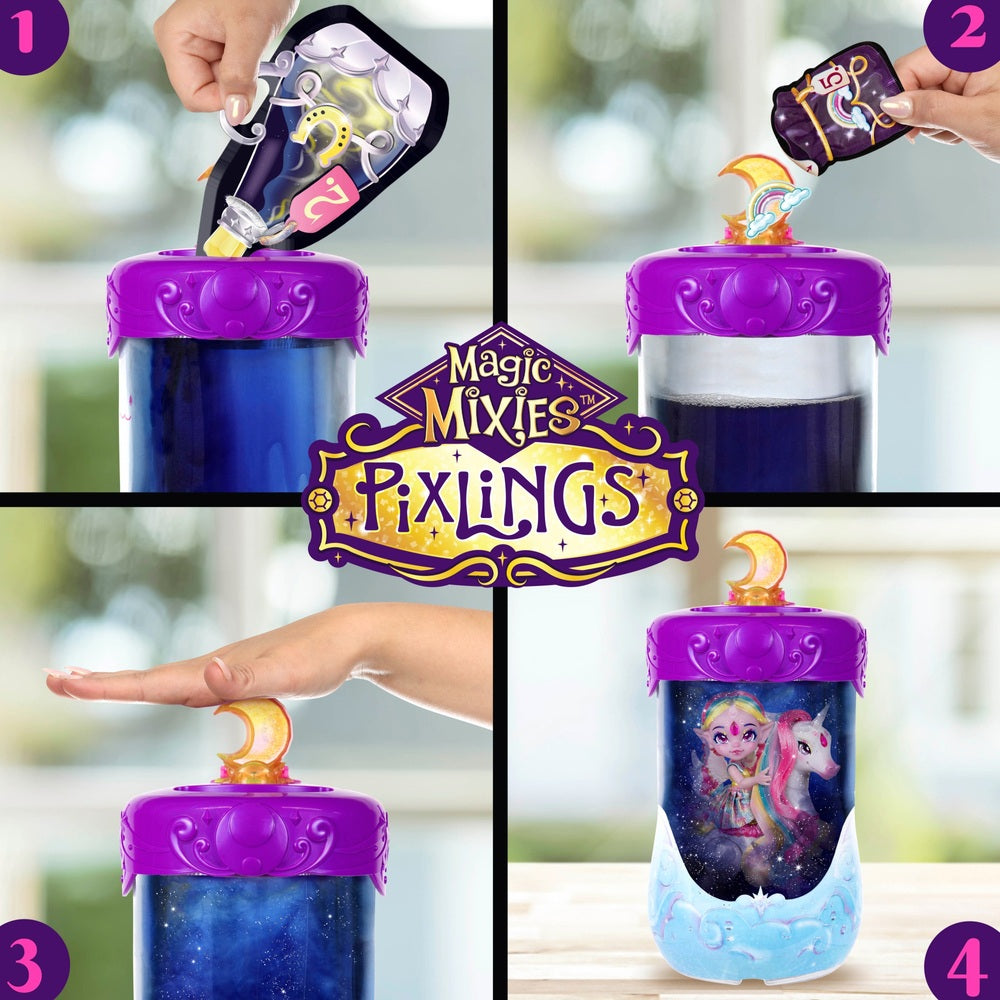 Magic Mixies Pixlings Unia & Rainbow Star Shimmerverse Series
